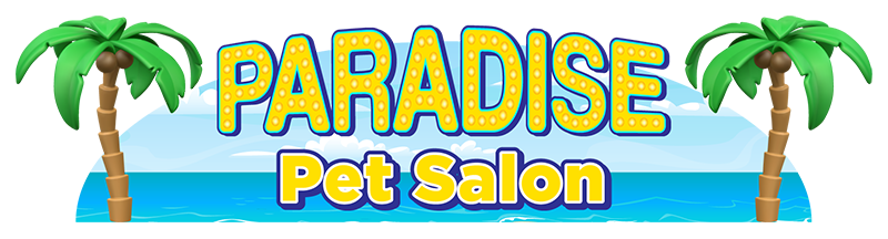 Paradise Pet Salon Logo